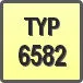 Piktogram - Typ: 6582